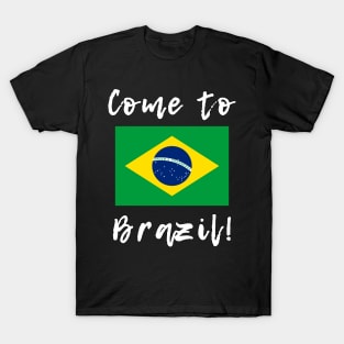 Come To Brazil - Music Fan Meme T-Shirt